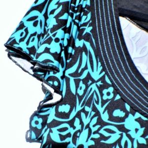 Lane Bryant Floral Blouse PLUS SZ 18/20